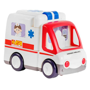 اسباب بازی ماشین آمبولانس موزیکال هولی تویز Hola Toys مدل E8997 _اسباب بازی نوزادی